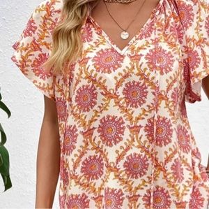 Boho Blouse NWOT